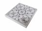 Preview: Servietten Indischblau 24 x 24 cm Jägermuster Strohmuster blau saks